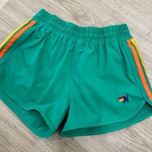 Aviator nation kids stripe flex jogger shorts